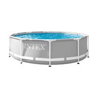 Intex piscine prism frame ronde tubulaire (ø)3,05 x (h)0,76m