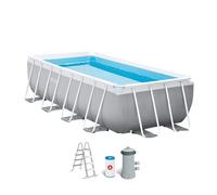 Intex Pools Kit piscine Prism Frame rectangulaire tubulaire 4,00 x 2,00 x 1,00 m
