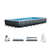 INTEX Ultra Rectangular Frame Pools Set Piscine 975 x 488 x 132 cm 26374GN