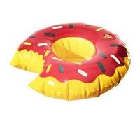 Porte gobelet gonflable Donut - Diam. 17 cm
