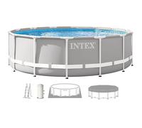 INTEX PRISM FRAME Piscine ronde 427 × 107 cm avec filtration a cartouche 220-240V 26720ND