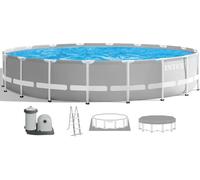 INTEX PRISM FRAME Piscine ronde 549 × 122 cm avec filtration a cartouche 220-240V 26732NP