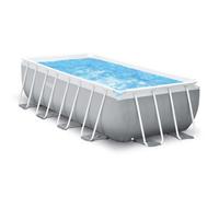 INTEX PRISM FRAME Piscine rectangulaire 488 × 244 × 107cm avec filtration 220-240V 26792NP