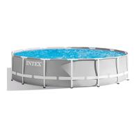 Intex Pools Piscine Prism Frame ronde 427 × 107 cm à cartouche 220-240V 26720ND