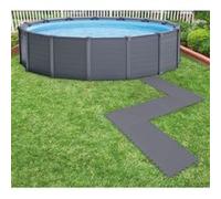 Intex Protecteur de sol rembourré verrouillable 8pcs 50x50x0,5cm 1,9m², protection de sol rembourrée, tapis de sol, tapis en mousse 3202925 G