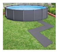 Intex Protecteur de sol rembourré verrouillable 8pcs 50x50x0,5cm 1,9m², protection de sol rembourrée, tapis de sol 3202925