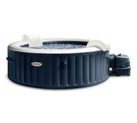 Pure Spa 6 places Navy rond - Bulles, LED couleur