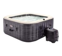 Intex Pure Spa Bulles Ardoise 6 Places 28452EX Gris Ardoise 1,96 x 1,96 x 0,71 m