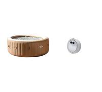 Intex Pure Spa Sahara 6 Places + lumière d'ambiance LED à Piles pour Pure Spa à Bulles