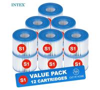 Intex PureSpa Pack Valeur 12 pc. Cartouche Filtrante Type S1