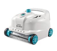 Robot aspirateur de piscine INTEX ZX300 28005EX hydraulique fond et parois blanc bleu turquoise
