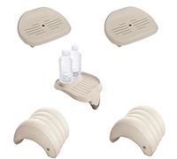 Intex Siège gonflable, porte-gobelet amovible, appuie-tête gonflable