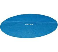 INTEX Solar Couverture de piscine bleue 448 cm polyéthylène