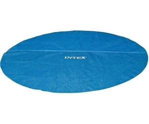 INTEX Solar Couverture de piscine bleue 448 cm polyéthylène