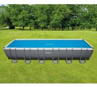 INTEX Solar Couverture de piscine bleue 716x346 cm polyéthylène