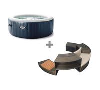 Intex Spa Gonflable PureSpa Blue Navy
