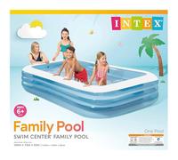 Intex Piscine Gonflable Familiale Bleu 305x183cm - (58484)
