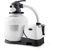 Intex Système de Filtration à Sable Krystal Clear 8 m³ avec Électrolyseur au Sel - 1 pièce - débit de la pompe 8.000 l/h