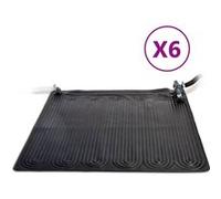 INTEX 28685 : Assiettes solaires pour piscine, 6 pièces, dimensions 1,2 x 1,2 m, pour piscine de 30280 litres, en PVC