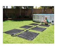 Intex Tapis solaire chauffant PVC 1,2x1,2 m noir 28685, tapis de chauffage de piscine, appareil de chauffage solaire,, chauffage solaire G