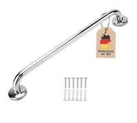 Intirilife Porte-Serviettes en Acier Inoxydable Brillant -Longueur 100cm et diamètre de la Tige 19mm à percer -Barre Porte-Serviettes Porte-Serviettes de Bain Salle de Bain Cuisine, Montage Mural