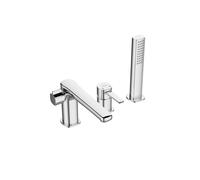 Invena Glamour mitigeur bain-douche pour baignoire chrome BW02S01