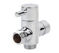 Inverseur de Pommeau de Douche à 3 Voies G1/2 en Laiton Valve en Céramique Noyau de Valve Inverseur de Bras de Douche Répartiteur de Bras de Douche pour Pommeau de Douche à Main