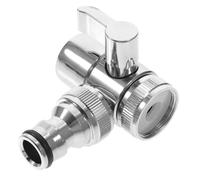 Inverseur de Robinet en Métal, Adaptateur Évier Tuyau 1/2 vers 3/4 | Dérivation à Levier, Raccord Cuivre et Acier Inoxydable, pour Évacuer L’eau vers Tuyaux D’arrosage ou Lave-vaisselle