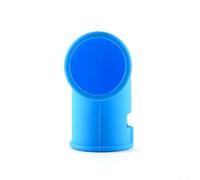 Inverseur de vapeur en silicone pour cocotte minute assurant une ventilation contrôlée de la vapeur loin des surfaces de cuisine (bleu)