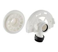 inverseur d'eau Geberit avec pince de fixation 241506001 avec protection filetée et Dichtungen