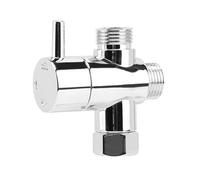 Inverseur Douche Adaptateur de robinet douche 3 voies 1/2, répartiteur d'eau, buse dérivation, connecteur for salle bain pour Douchette