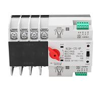 Inverseur Source Automatique 63A, Commutateur Transfert Triphasé 4P, Montage Rail DIN, pour Groupe Electrogène et Solaire