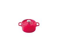 Invicta 402200 Cocotte Ronde - 20 cm - Fonte Emaillée - Rubis