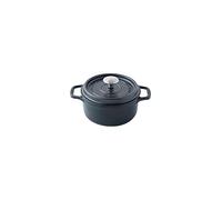 Invicta 402241 Cocotte Ronde - 24 cm - Fonte Emaillée - Noire