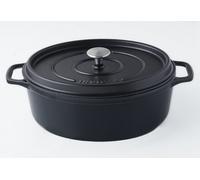 Invicta Daubière En Fonte émaillée 29cm Noir Mat PUV403291