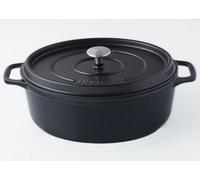 Invicta Daubière En Fonte émaillée 31cm Noir Mat PUV403311
