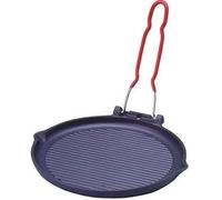 Invicta – Grill rond en fonte émaillée 23 cm – Noir
