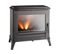 Invicta poêle à bois fonte modena anthracite