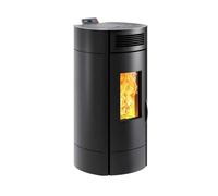Invicta poêle à granulés de bois 8kw noir