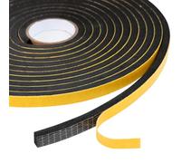 Inwee Joint mousse adhésif 10x6mm, isolation porte fenêtre,anti-intempéries | Joint adhésif porte et fenêtre, forte adhérence. Isolation acoustique, anti-froid, anti-choc, protection contre intempéries