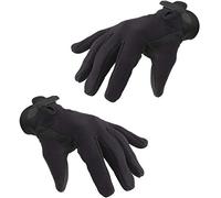 Inzopo Gants Tactiques Militaires pour Homme Protection pour tir, Airsoft, Chasse, Noir Taille M