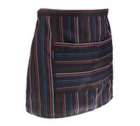 Inzopo Tablier avec poche à la taille, court, bar, serveur, chef, barista, vêtements utiles, confortables, pour restaurant, 37 cm, multicolore, Multicolore, taille unique