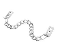 IOBIDDYS Chaîne de Porte en Métal pour Armoire Suspendue Dispositif Antivol et Fixation Sécurisée Adaptée aux Meubles et Armoires Cuisine