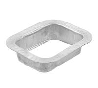 IOBIDDYS Sortie de Gouttière Adaptateur de Gouttière Alliage d'Aluminium 60X80Mm pour Zones de Forte Pluie et Mur Extérieur de Villa Simple et Pratique
