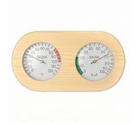 Ioensy Appareil Mesure pour Sauna Mural Classique, Thermomètre Hygromètre Sauna, Précis, Instrument, pour Spa
