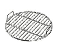 Ioensy Barbecue Grille Porte-aliments Métal Résistant Barres Uniformes avec Poignées Latérales pour Manipulation Facile Adaptée à Cuisine Extérieure Sortie en Groupe, 45 Cm