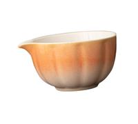 Ioensy Bol à Matcha En Céramique, Bol à Matcha, pour La Cérémonie Du, Tasse à Artisanale, Bol à Mélanger pour Débutants, pour Les Am, Orange