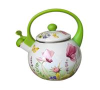 Ioensy Bouilloire émaillée Multifonctionnelle avec Sifflet, Idéale pour La Cuisine, Le Café à La Maison Ou Au Bureau.