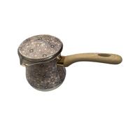Ioensy Cafetière Turque, Chauffe-Beurre, Pot à Lait, Pot à Fondre Le Beurre et Le Chocolat, Usage Intensif, Motif Bleu, 900 ML