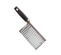 Ioensy Coupe-pommes de Terre Ondulées, Outil de Découpe pour Pommes de Terre Ondulées, Coupe-frites à Manche En Bois, Coupe-légumes pour Salades D'hôtel,